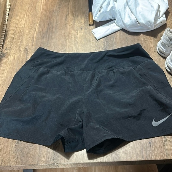 Nike Pants - NWOT Nike Dri-Fit black running shorts workout training